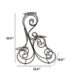 Metal 3 Pot Planter Stand | Garden Decor