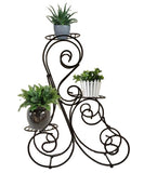 Metal 3 Pot Planter Stand | Garden Decor