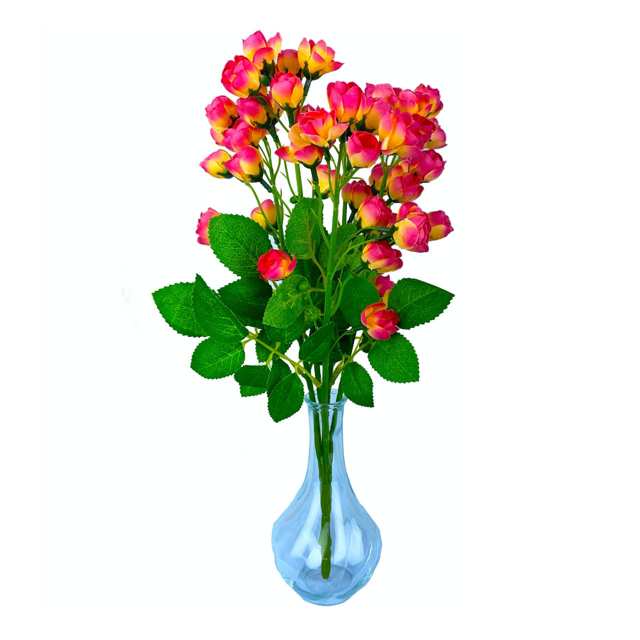 ROSE GLASS VASE